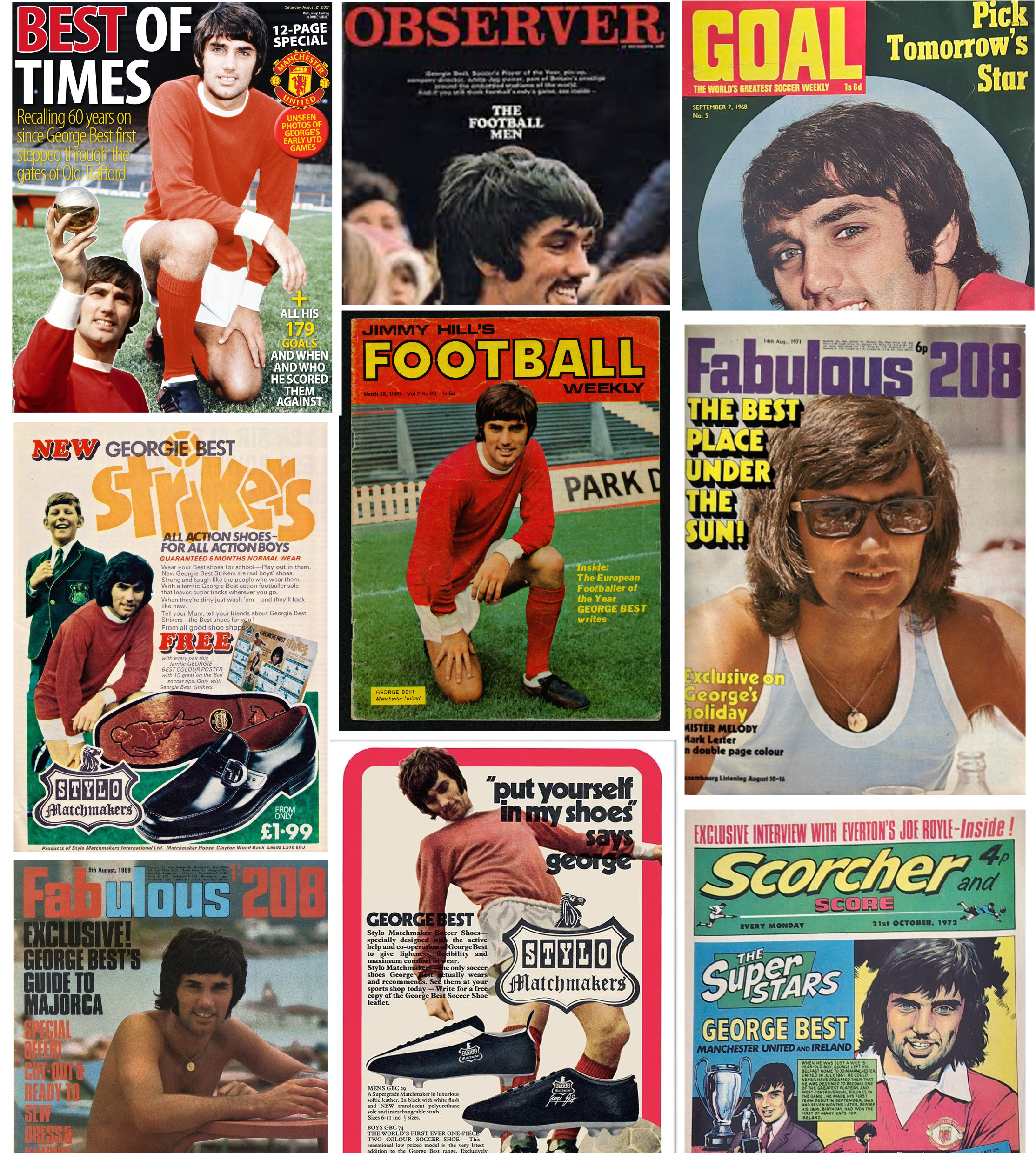 George Best Style Football Legend . Trailblazer . Fashion Icon
