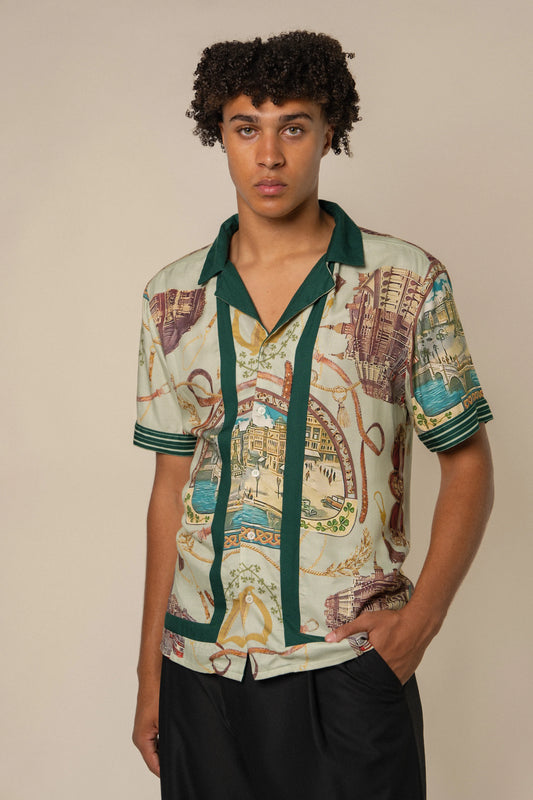 Camp Collar Baroque shirt